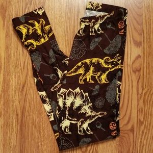 Dinosaur leggings